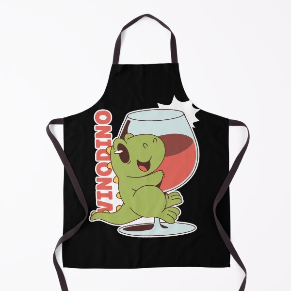 Item preview, Vinodino Happy T-Rex with Wine designed and sold by Watersolution.