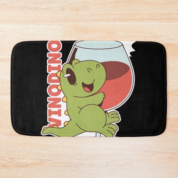 Item preview, Vinodino Happy T-Rex with Wine designed and sold by Watersolution.