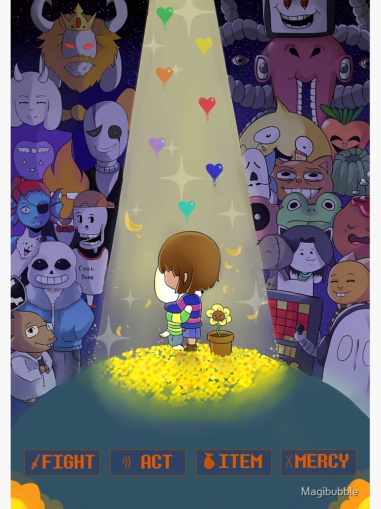 Undertale Premium Matte Vertical Poster