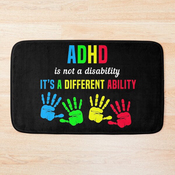Item preview, ADHD Is Not A Disability It's A Different Ability designed and sold by Color-Sparkle.