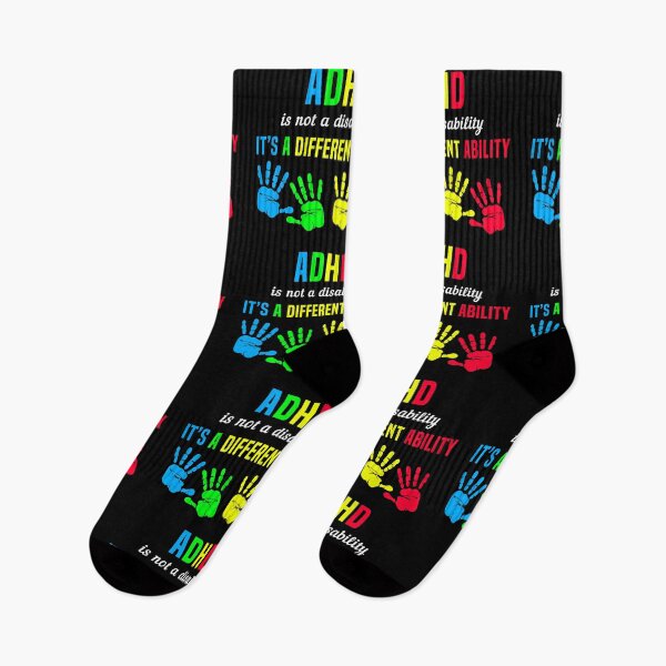 Item preview, ADHD Is Not A Disability It's A Different Ability designed and sold by Color-Sparkle.