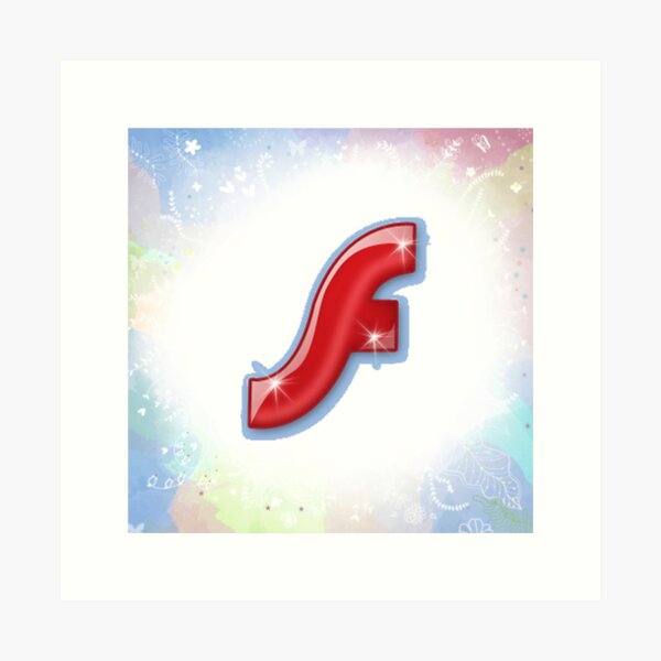 F for face-book and friends.you can choose your favorite name by F  Art Print