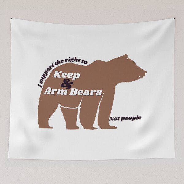 Item preview, I support the right to keep and arm bears designed and sold by Grace-Gorilla.