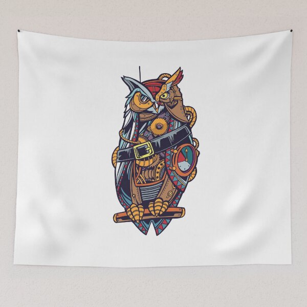 Item preview, Steampunk Owl Retro Look designed and sold by Watersolution.