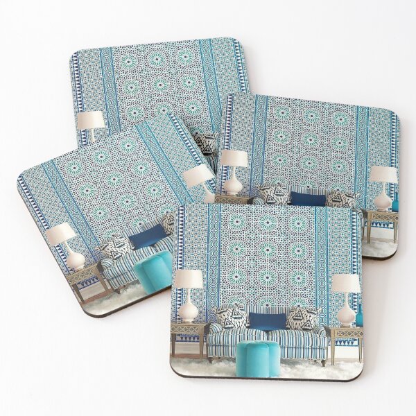 Item preview, Charming Moroccan Art Design – New Print designed and sold by BestOfTravel.