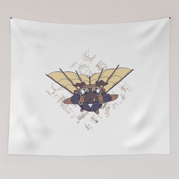 Item preview, Steampunk Flying Pug Dog designed and sold by Watersolution.