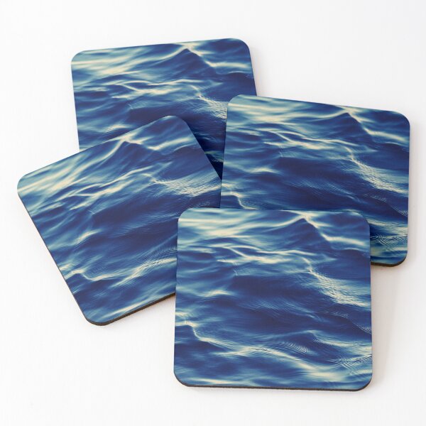 Item preview, Blue Ocean Waves | Oceanic Digital Art | Marine Art designed and sold by Nature-Arts.