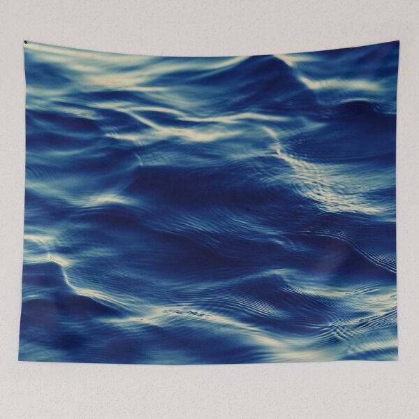 Item preview, Blue Ocean Waves | Oceanic Digital Art | Marine Art designed and sold by Nature-Arts.