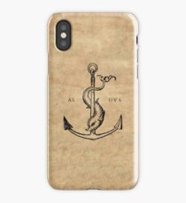 Festina Lente - Aldus Manutius Printer's Mark iPhone Case/Skin