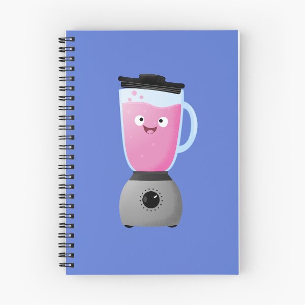 Item preview, Cute happy food blender kitchen appliance cartoon designed and sold by FrogFactory.