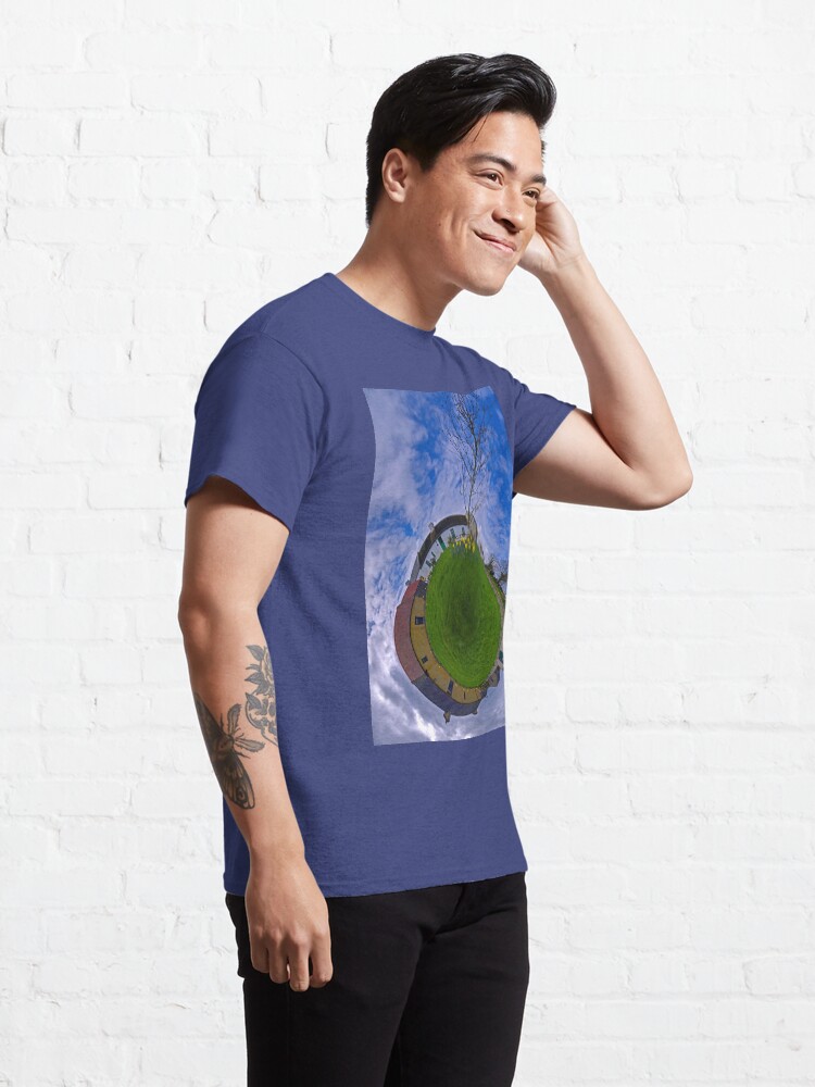 Alternate view of Hanna's Close, on a Sunny Day in County Down Classic T-Shirt
