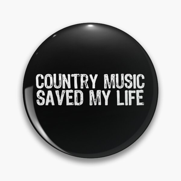 Item preview, Country Music Saved My Life designed and sold by The "I Love Everything" Shop.