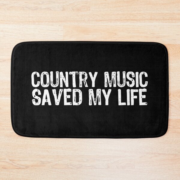 Item preview, Country Music Saved My Life designed and sold by The "I Love Everything" Shop.