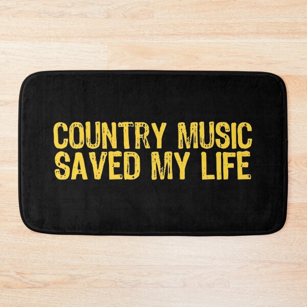 Item preview, Country Music Saved My Life designed and sold by The "I Love Everything" Shop.
