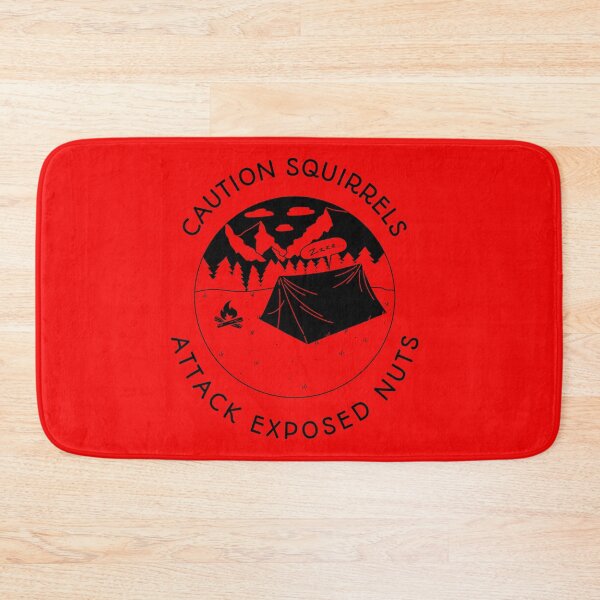Item preview, Caution Squirrels Attack Exposed Nuts designed and sold by TeesbyGinyard.