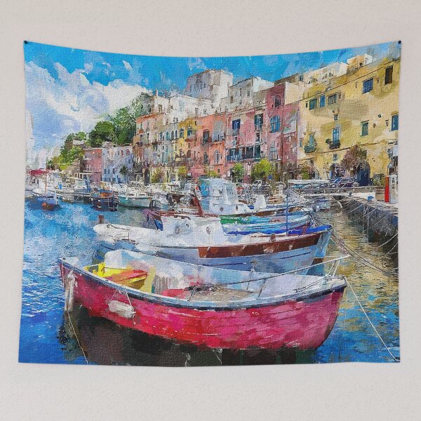 Item preview, Procida Island Italy  designed and sold by tee4shirt.