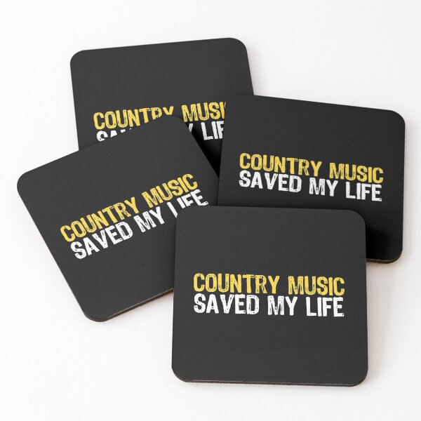 Item preview, Country Music Saved My Life designed and sold by The "I Love Everything" Shop.