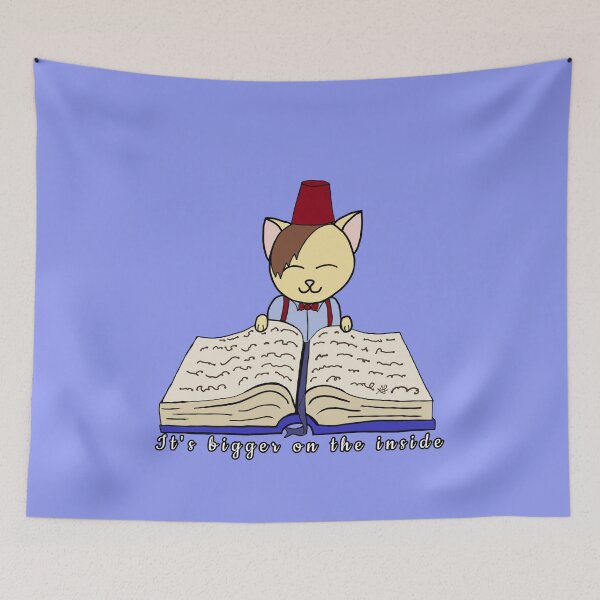 Item preview, It's Bigger on the Inside  - 11th Cat-octor  designed and sold by AlissaJoyLeeArt.