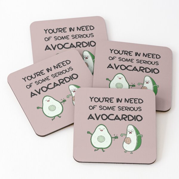 Item preview, Avocardio Avocado Pun designed and sold by Ensjodesigns.