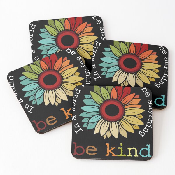 Item preview, In A World Where You Can Be Anything Be Kind Vintage Sunflower Classic T-Shirt designed and sold by AubreeSatterfie.