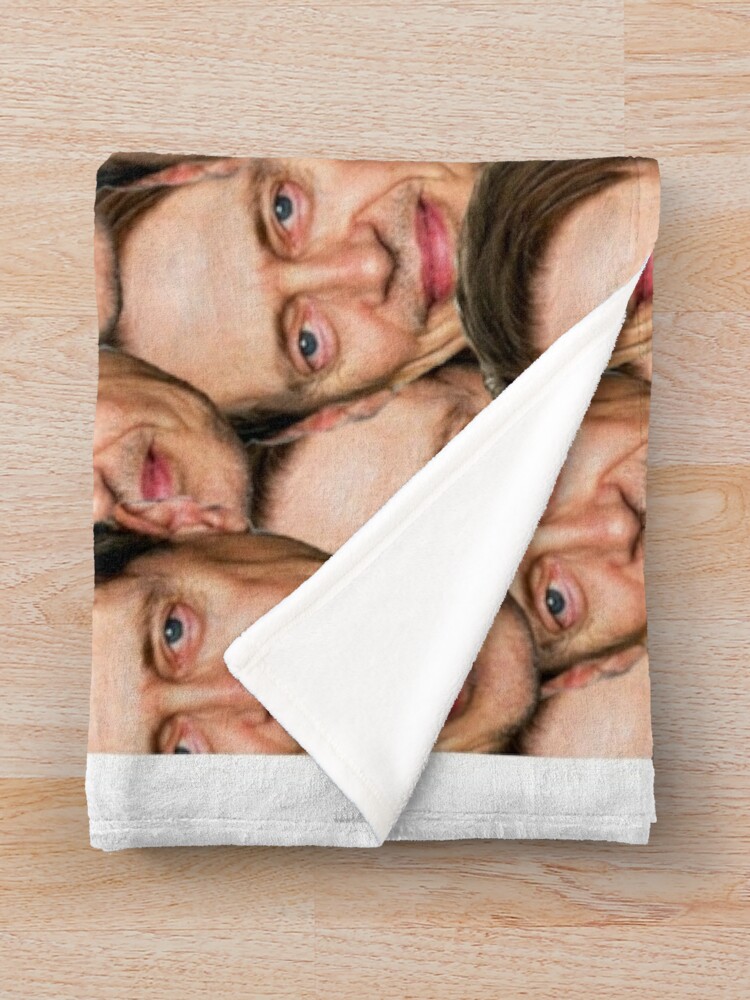 Steve Buscemi trending Head Design Throw Blanket