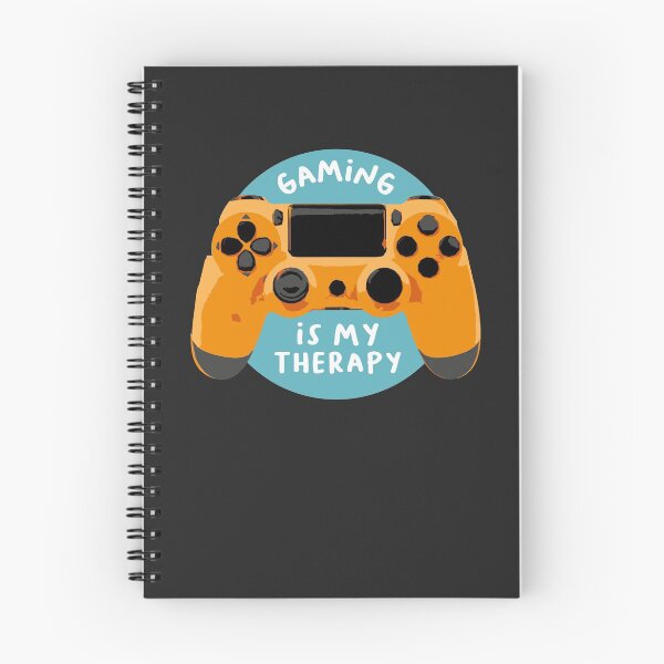Item preview, Gaming Is My Therapy Quote In Orange designed and sold by Fotografille.