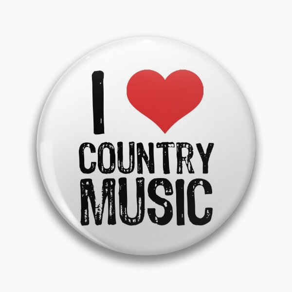 Artikelvorschau, Ich liebe Country Musik entworfen und verkauft von The "I Love Everything" Shop.
