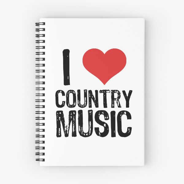 Item preview, I Love Country Music designed and sold by The "I Love Everything" Shop.