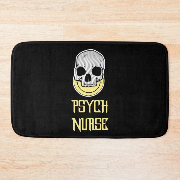 Item preview, Psych Nurse | Neuro nurse | Neuroscience nurse | Mental Health Nurse | Mental Health care worker | Funny skull psych Nurse Gift for mental health worker designed and sold by Violet Treasures.