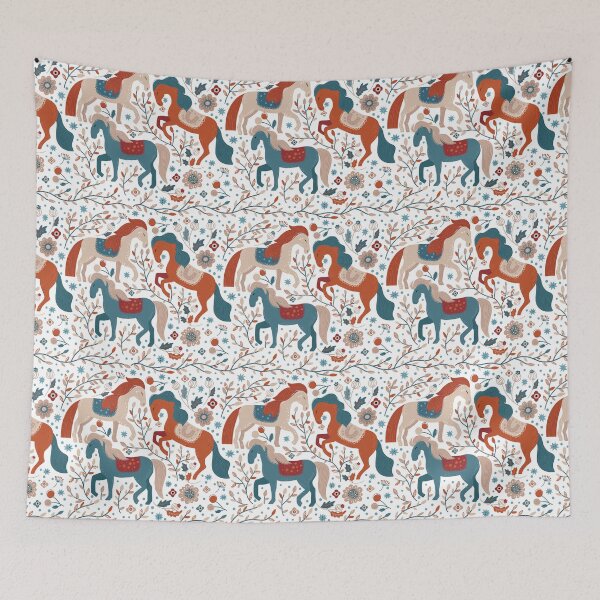 Item preview, Three horse pattern designed and sold by Patternsonly.