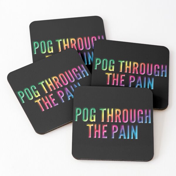 Item preview, Pog Through The Pain designed and sold by Color-Sparkle.