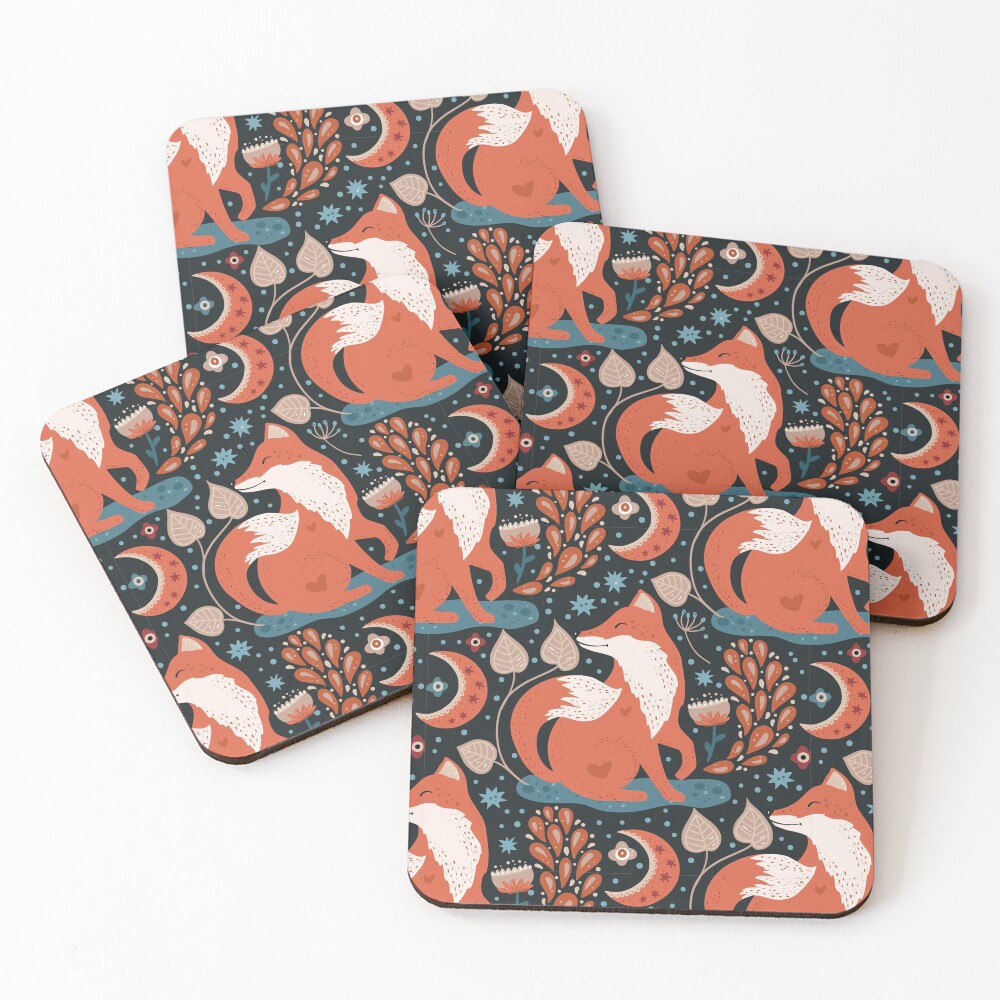 Vista previa del artículo con la obra «Posavasos (lote de 4)», diseñado y vendido por Patternsonly.