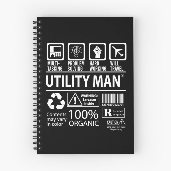 Item preview, Utility Man T Shirt - Multitasking Job Gift Item Tee designed and sold by llcockroge.
