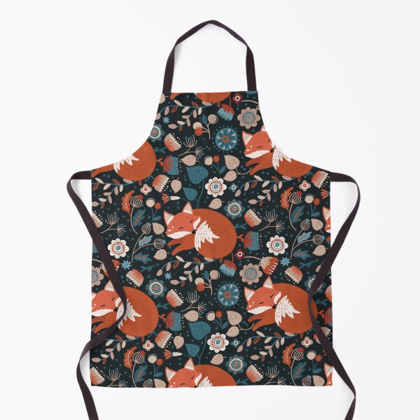 Item preview, Cute fox sleeping patterns designed and sold by Patternsonly.