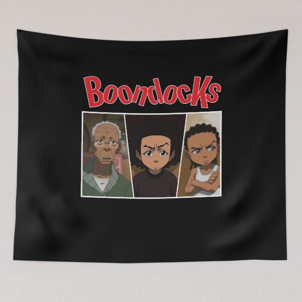 Item preview, RObert, riley and Huey The boondocks sitcom poster  designed and sold by DuboisMarion.