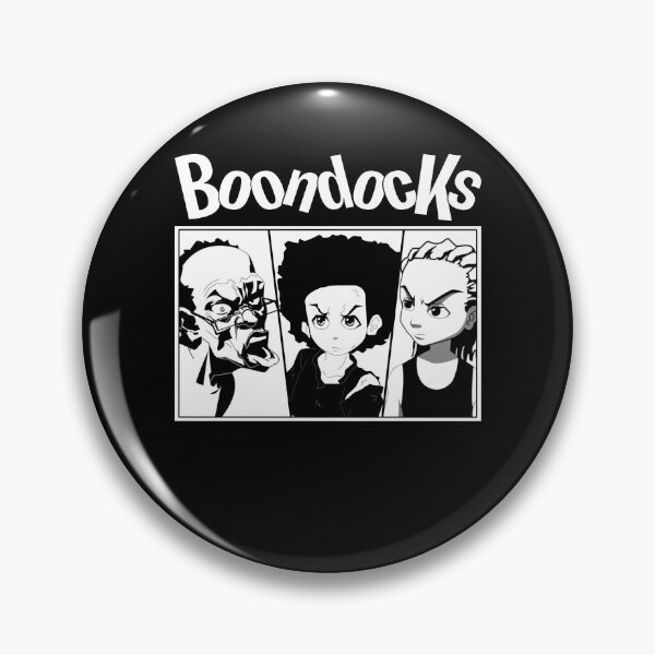 Artikelvorschau, RObert, Riley und Huey The Boondocks Sitcom Poster schwarz und weiß entworfen und verkauft von DuboisMarion.