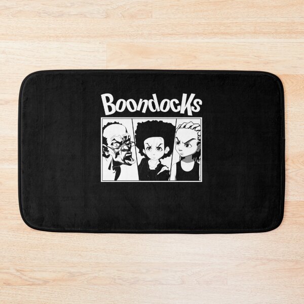 Item preview, RObert, riley and Huey The boondocks sitcom poster black and white designed and sold by DuboisMarion.