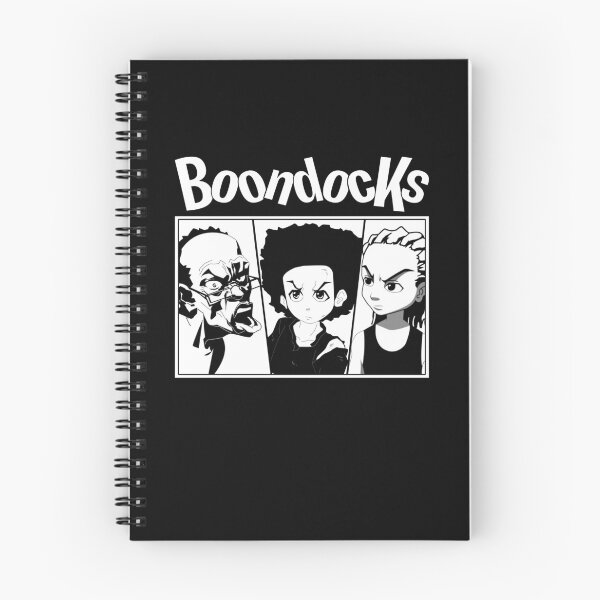Item preview, RObert, riley and Huey The boondocks sitcom poster black and white designed and sold by DuboisMarion.