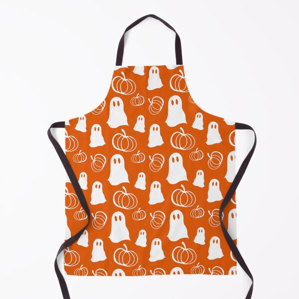 Item preview, Pattern with ghosts and pumpkins designed and sold by parkinsmack.