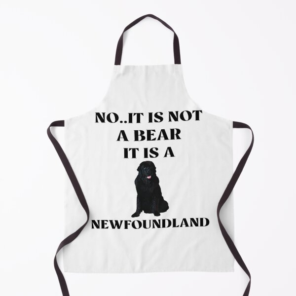Item preview, No It Is Not A Bear Funny Newfoundland Dog designed and sold by Rami Khalifah.