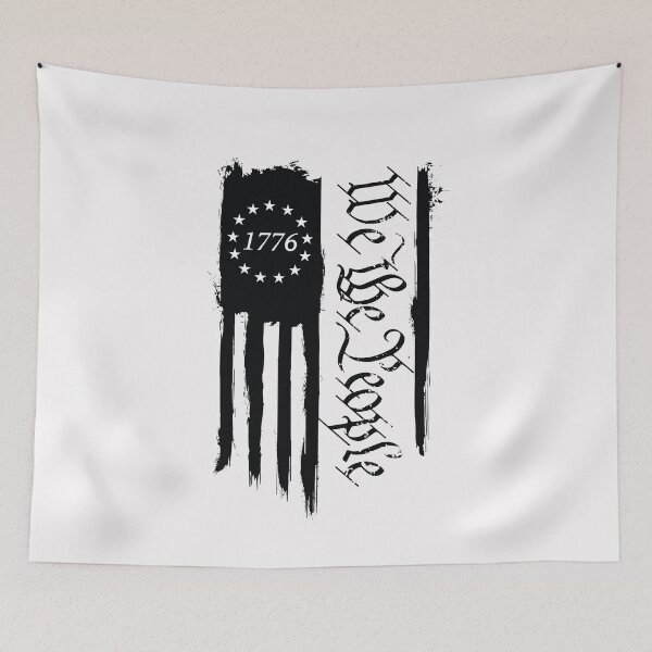 Item preview, 1776 We The People Flag Vintage American USA Patriotic designed and sold by clothesy7.