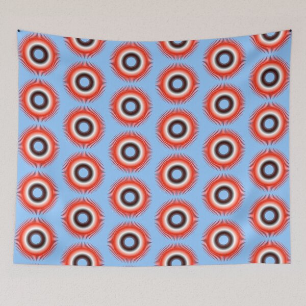 Item preview, Red White And Black Gradient Pattern designed and sold by Zareen Sayyed.
