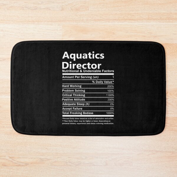 Item preview, Aquatics Director T Shirt - Nutritional And Undeniable Factors Gift Item Tee designed and sold by eroscamila.