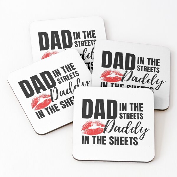 Item preview, Dad in the Streets, Daddy in the Sheets  designed and sold by ComfyAndBlunt.