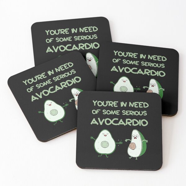 Item preview, Avocardio Avocado Pun designed and sold by Ensjodesigns.