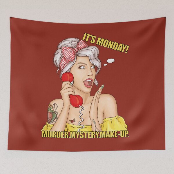 Item preview, It's Monday! Murder Mystery and Make-up- Bailey Sarian Suspish Crime Story- Version 2 designed and sold by EvaWolf.