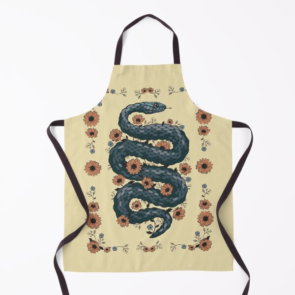 Item preview, Floral snake (blue) designed and sold by lents.