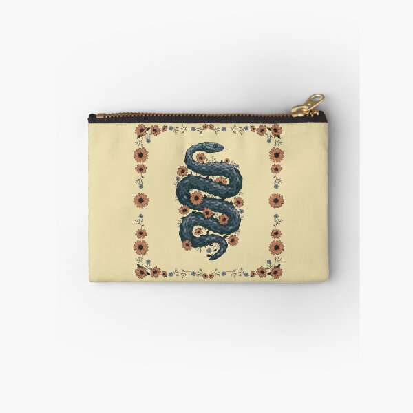 Item preview, Floral snake (blue) designed and sold by lents.