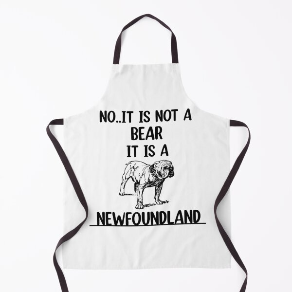 Item preview, No It Is Not A Bear Funny Newfoundland Dog designed and sold by Rami Khalifah.