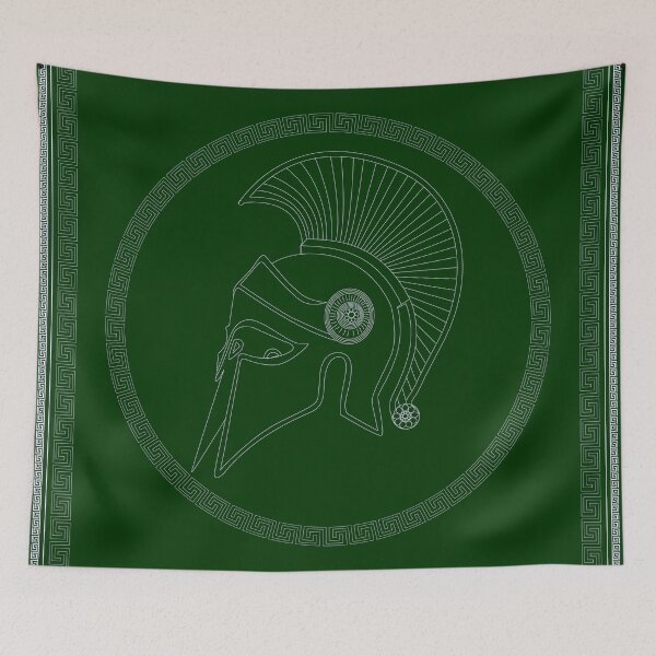Item preview, Green Greek Roman Gladiator Spartan designed and sold by SueKnox.